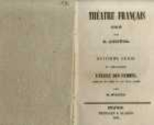 L'&eacute;cole des femmes: com&eacute;die en vers et en cinq actes