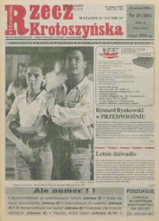 Rzecz Krotoszyńska 1998.06.25 R.9 Nr25(181)