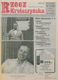 Rzecz Krotoszyńska 1998.08.20 R.9 Nr33(189)