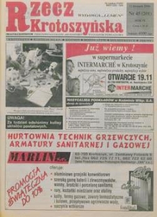 Rzecz Krotoszyńska 1998.11.12 R.9 Nr45(201)