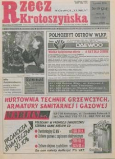 Rzecz Krotoszyńska 1998.12.09 R.9 Nr49(205)