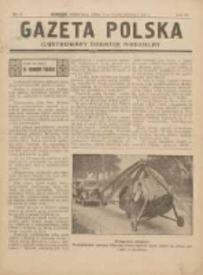 Gazeta Polska: ilustrowany dodatek niedzielny 1936.10.11 R.3 Nr41