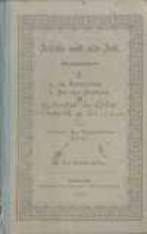 &Auml;lteste und alte Zeit. Fragmente I.1. Zu Sanchoniathon 2. Der letzte Drususzug