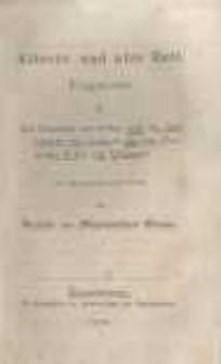 &Auml;lteste und alte Zeit. Fragmente II. Die Schriften des Eolus und die Jahrb&uuml;cher von Gael-ag aus den Chronicles of Eri von O'Connor