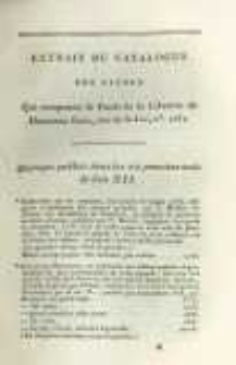Archives littéraires de l'Europe: ou mélanges de littérature, d'histoire et de philosophie par une société de gens de lettres. Suivis d'une Gazette littéraire universelle. 1804 T.2 No.5