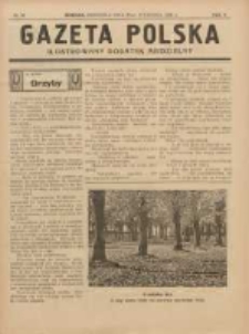 Gazeta Polska: ilustrowany dodatek niedzielny 1938.09.25 R.5 Nr38