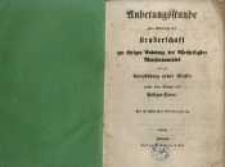 Anbetungsstunde zum Gebrauch der Bruderschaft zur Ewigen Anbetung des Allerheiligsten Altarsacramentes und zur Unterst&uuml;tzung armer Kirchen unter dem Schutze des Heiligen Benno