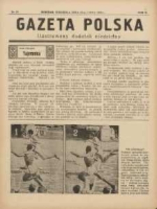 Gazeta Polska: ilustrowany dodatek niedzielny 1939.07.23 R.6 Nr29