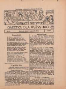 Ku nauce i rozrywce: gazetka dla wszystkich: bezpłatny dodatek do "Gazety Polskiej" 1929.01.10 R.1 Nr2