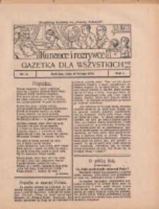 Ku nauce i rozrywce: gazetka dla wszystkich: bezpłatny dodatek do "Gazety Polskiej" 1929.02.14 R.1 Nr7