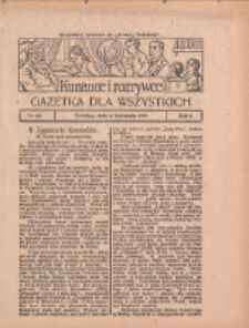 Ku nauce i rozrywce: gazetka dla wszystkich: bezpłatny dodatek do "Gazety Polskiej" 1929.04.11 R.1 Nr15