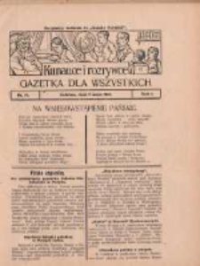 Ku nauce i rozrywce: gazetka dla wszystkich: bezpłatny dodatek do "Gazety Polskiej" 1929.05.09 R.1 Nr19