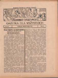 Ku nauce i rozrywce: gazetka dla wszystkich: bezpłatny dodatek do "Gazety Polskiej" 1929.05.16 R.1 Nr20