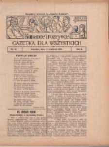 Ku nauce i rozrywce: gazetka dla wszystkich: bezpłatny dodatek do "Gazety Polskiej" 1929.06.13 R.1 Nr24