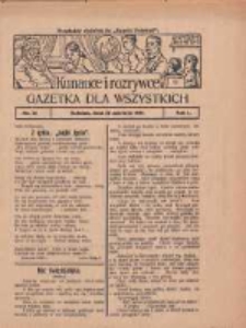 Ku nauce i rozrywce: gazetka dla wszystkich: bezpłatny dodatek do "Gazety Polskiej" 1929.06.27 R.1 Nr26