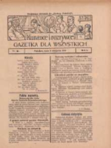 Ku nauce i rozrywce: gazetka dla wszystkich: bezpłatny dodatek do "Gazety Polskiej" 1929.08.08 R.1 Nr32