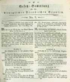 Gesetz-Sammlung für die Königlichen Preussischen Staaten. 1819 No8