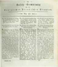 Gesetz-Sammlung für die Königlichen Preussischen Staaten. 1819 No17