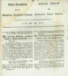 Gesetz-Sammlung für die Königlichen Preussischen Staaten. 1820 No18