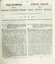 Gesetz-Sammlung für die Königlichen Preussischen Staaten. 1827 No3