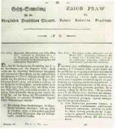 Gesetz-Sammlung für die Königlichen Preussischen Staaten. 1827 No6