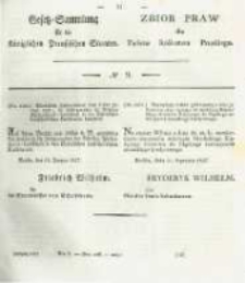 Gesetz-Sammlung für die Königlichen Preussischen Staaten. 1827 No9