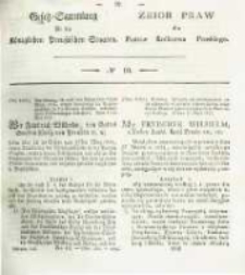 Gesetz-Sammlung für die Königlichen Preussischen Staaten. 1827 No10
