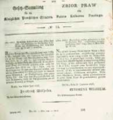 Gesetz-Sammlung für die Königlichen Preussischen Staaten. 1827 No14