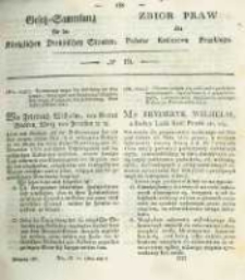 Gesetz-Sammlung für die Königlichen Preussischen Staaten. 1827 No19