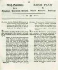 Gesetz-Sammlung für die Königlichen Preussischen Staaten. 1827 No20