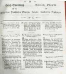 Gesetz-Sammlung für die Königlichen Preussischen Staaten. 1835 No4