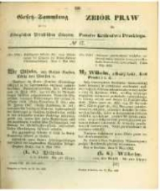Gesetz-Sammlung für die Königlichen Preussischen Staaten. 1862.05.22 No17