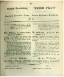Gesetz-Sammlung für die Königlichen Preussischen Staaten. 1862.09.13 No31
