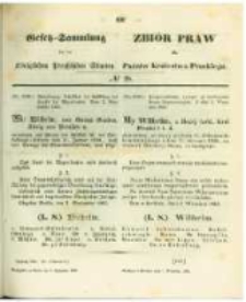 Gesetz-Sammlung für die Königlichen Preussischen Staaten. 1863.09.07 No28