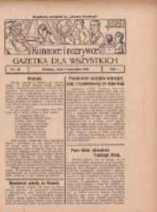 Ku nauce i rozrywce: gazetka dla wszystkich: bezpłatny dodatek do "Gazety Polskiej" 1929.09.05 R.1 Nr36