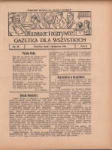Ku nauce i rozrywce: gazetka dla wszystkich: bezpłatny dodatek do "Gazety Polskiej" 1929.11.07 R.1 Nr45