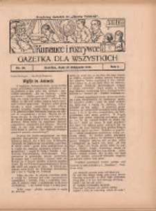 Ku nauce i rozrywce: gazetka dla wszystkich: bezpłatny dodatek do "Gazety Polskiej" 1929.11.28 R.1 Nr48