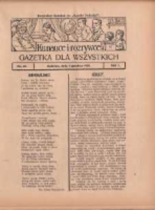 Ku nauce i rozrywce: gazetka dla wszystkich: bezpłatny dodatek do "Gazety Polskiej" 1929.12.05 R.1 Nr49