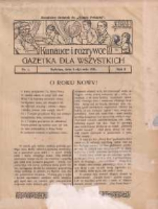 Ku nauce i rozrywce: gazetka dla wszystkich: bezpłatny dodatek do "Gazety Polskiej" 1930.01.02 R.2 Nr1