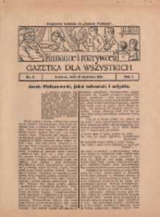 Ku nauce i rozrywce: gazetka dla wszystkich: bezpłatny dodatek do "Gazety Polskiej" 1930.01.23 R.2 Nr4