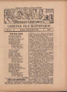 Ku nauce i rozrywce: gazetka dla wszystkich: bezpłatny dodatek do "Gazety Polskiej" 1930.03.27 R.2 Nr13