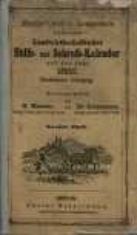 Mentzel und v. Lengerke's Verbesserter landwirthschaftlicher Hülfs- u. Schreib-Kalender auf das Jahr 1862.
