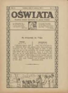 Oświata: bezpłatny dodatek tygodniowy do "Gazety Polskiej" 1922.06.11 R.10 Nr9