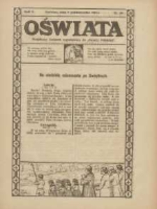 Oświata: bezpłatny dodatek tygodniowy do "Gazety Polskiej" 1922.10.03 R.10 Nr26