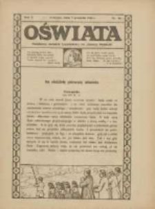 Oświata: bezpłatny dodatek tygodniowy do "Gazety Polskiej" 1922.12.03 R.10 Nr34