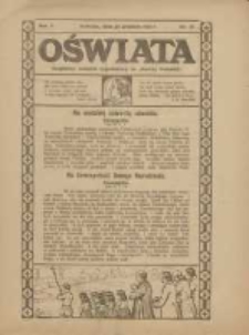 Oświata: bezpłatny dodatek tygodniowy do "Gazety Polskiej" 1922.12.24 R.10 Nr37