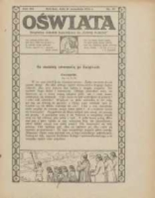 Oświata: bezpłatny dodatek tygodniowy do "Gazety Polskiej" 1924.09.14 R.12 Nr37