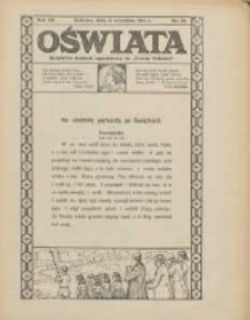 Oświata: bezpłatny dodatek tygodniowy do "Gazety Polskiej" 1924.09.21 R.12 Nr38