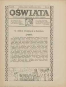 Oświata: bezpłatny dodatek tygodniowy do "Gazety Polskiej" 1924.10.19 R.12 Nr42