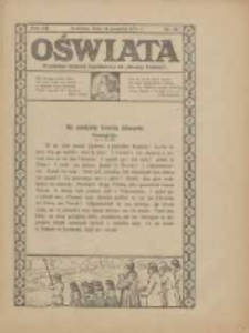 Oświata: bezpłatny dodatek tygodniowy do "Gazety Polskiej" 1924.12.14 R.12 Nr50